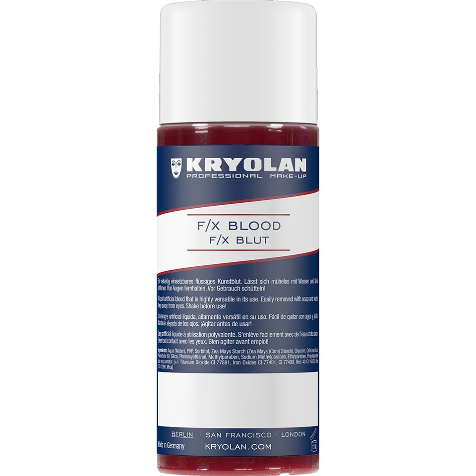 KRYOLAN F/X Blood light – Realistisches Kunstblut für Film & Bühne, 100ml