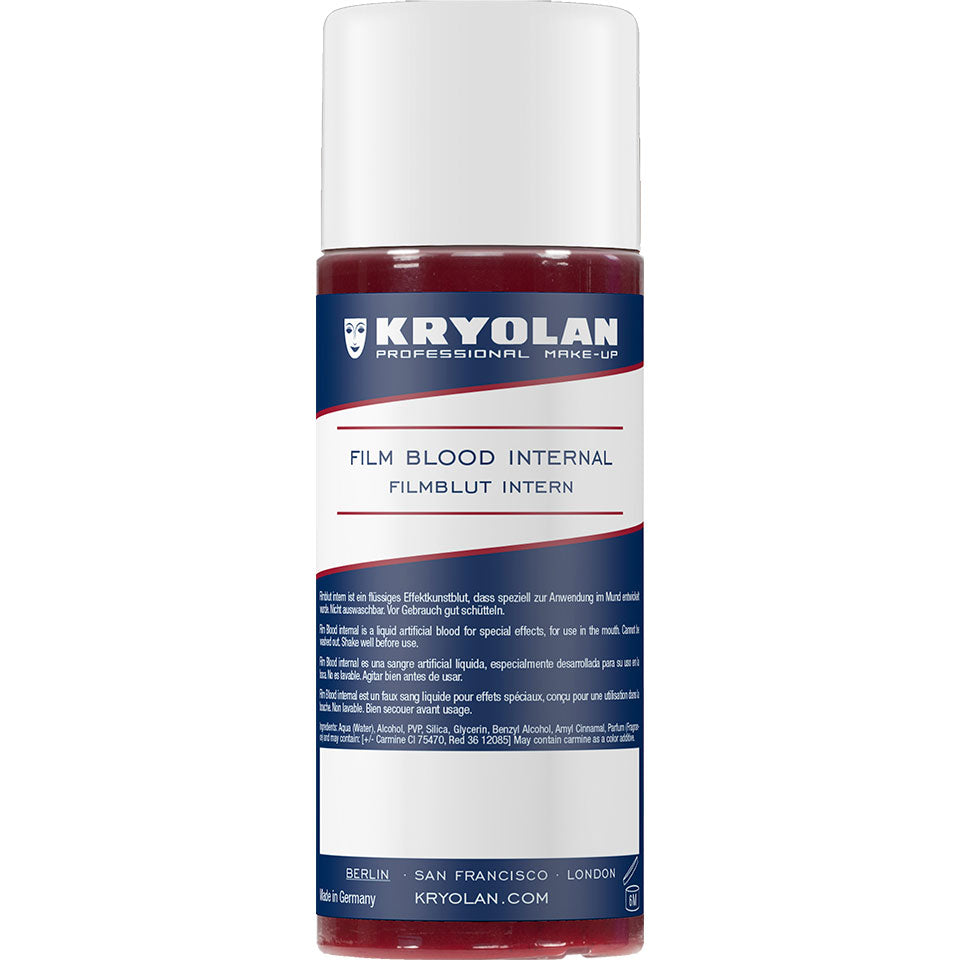 KRYOLAN Filmblut intern - light – essbares Effektkunstblut für den Mund, 50ml