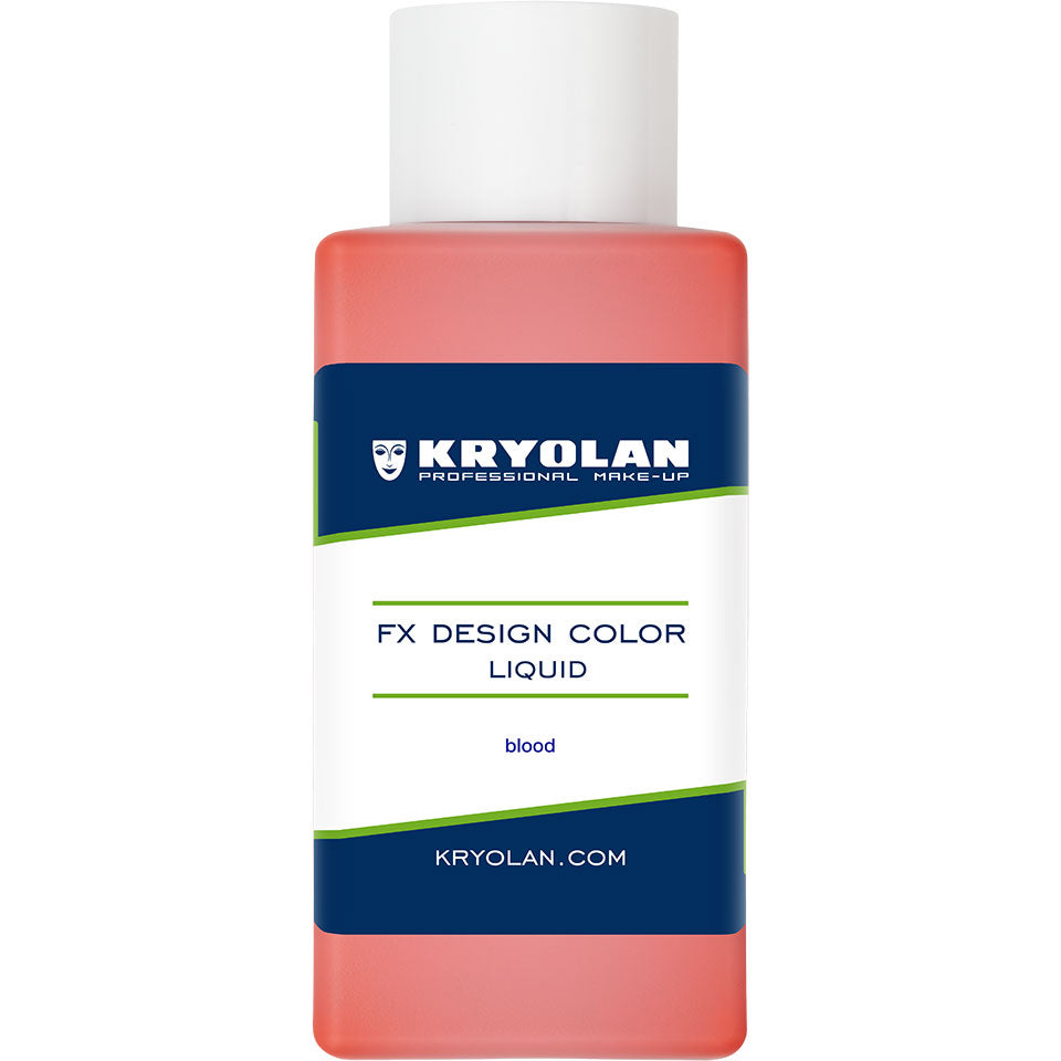 KRYOLAN FX Design Color Liquid blood – Profi SFX Flüssigfarbe, 50ml