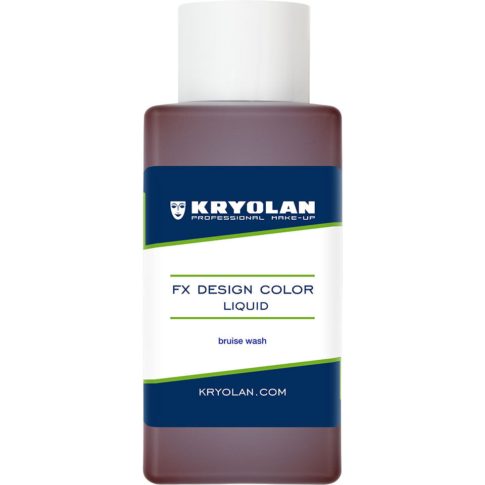 KRYOLAN FX Design Color Liquid bruise wash – Profi SFX Flüssigfarbe, 50ml