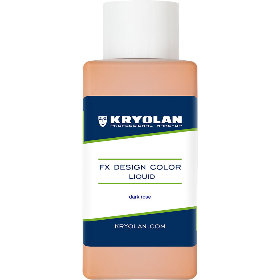 KRYOLAN FX Design Color Liquid dark rose – Profi SFX Flüssigfarbe, 50ml