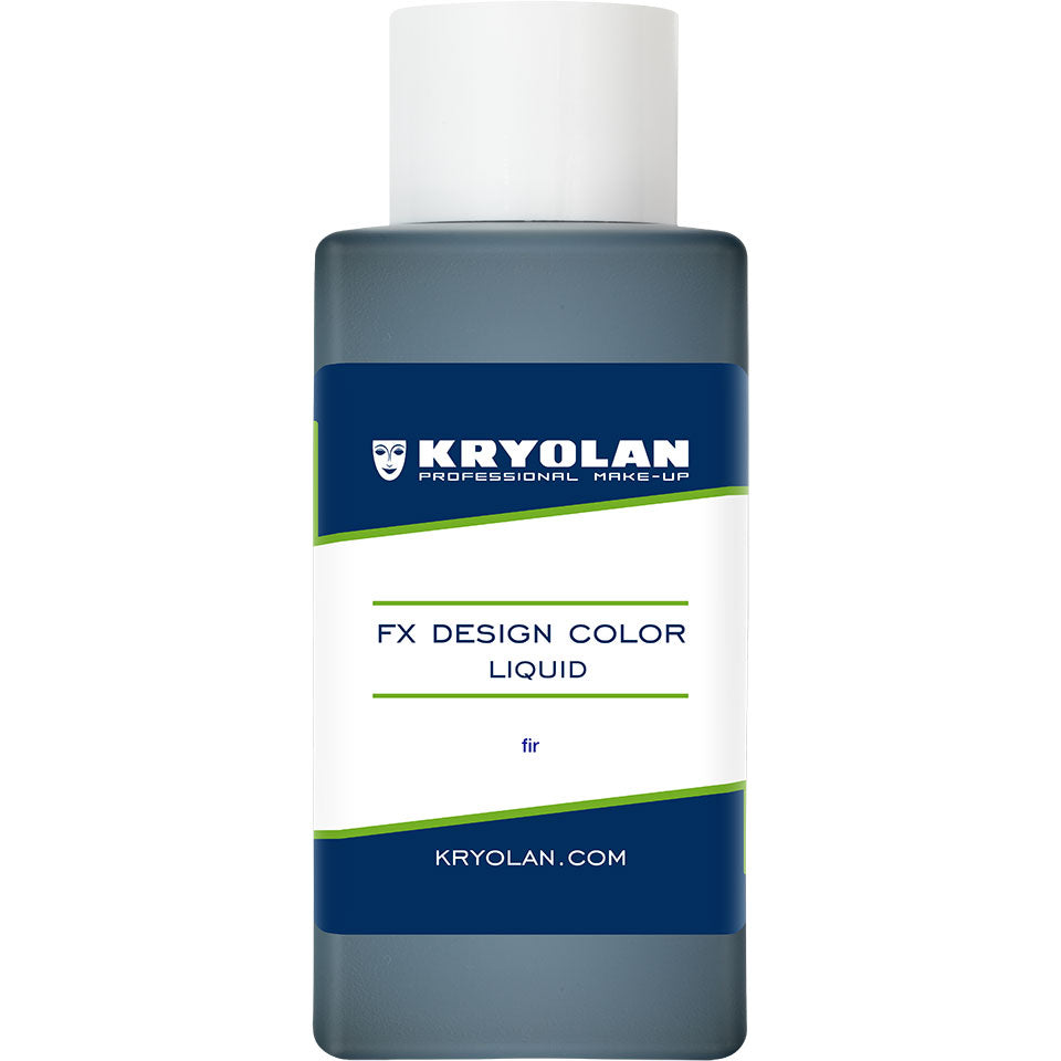 KRYOLAN FX Design Color Liquid fir – Profi SFX Flüssigfarbe, 50ml