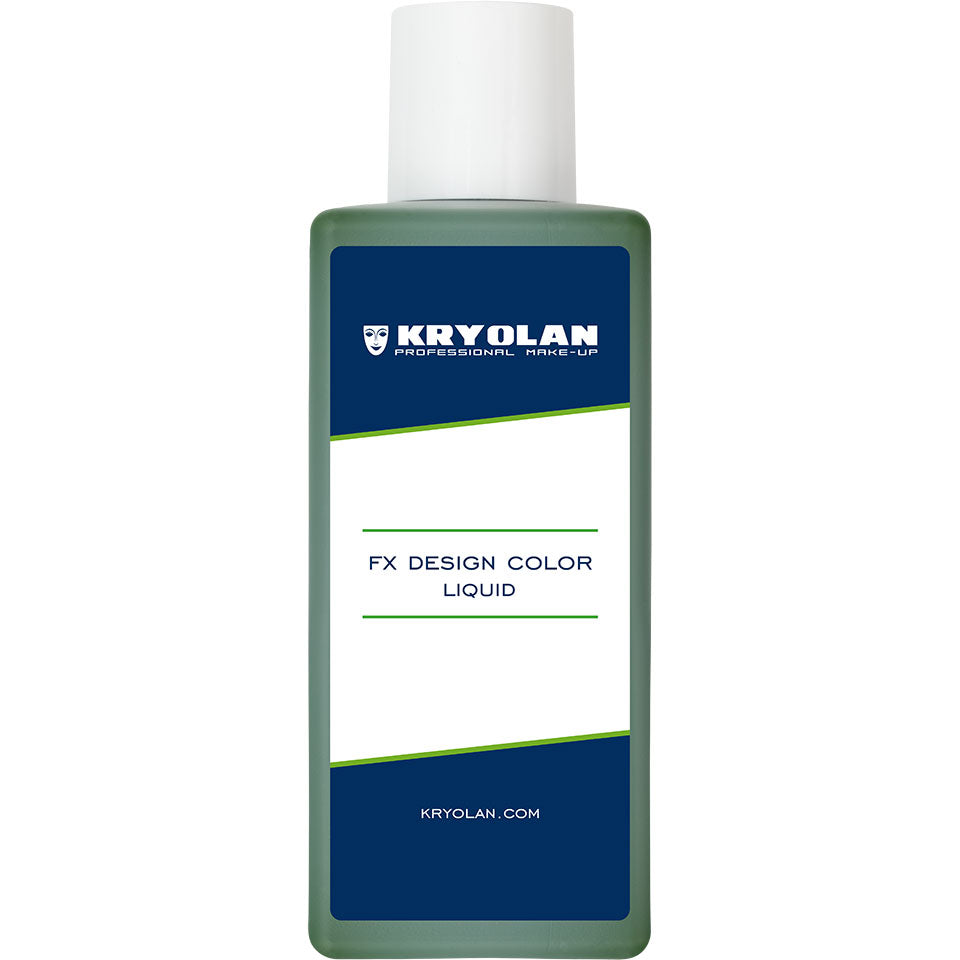 KRYOLAN FX Design Color Liquid forest – Profi SFX Flüssigfarbe, 200ml
