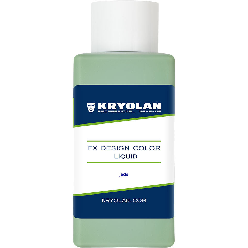 KRYOLAN FX Design Color Liquid jade – Profi SFX Flüssigfarbe, 50ml