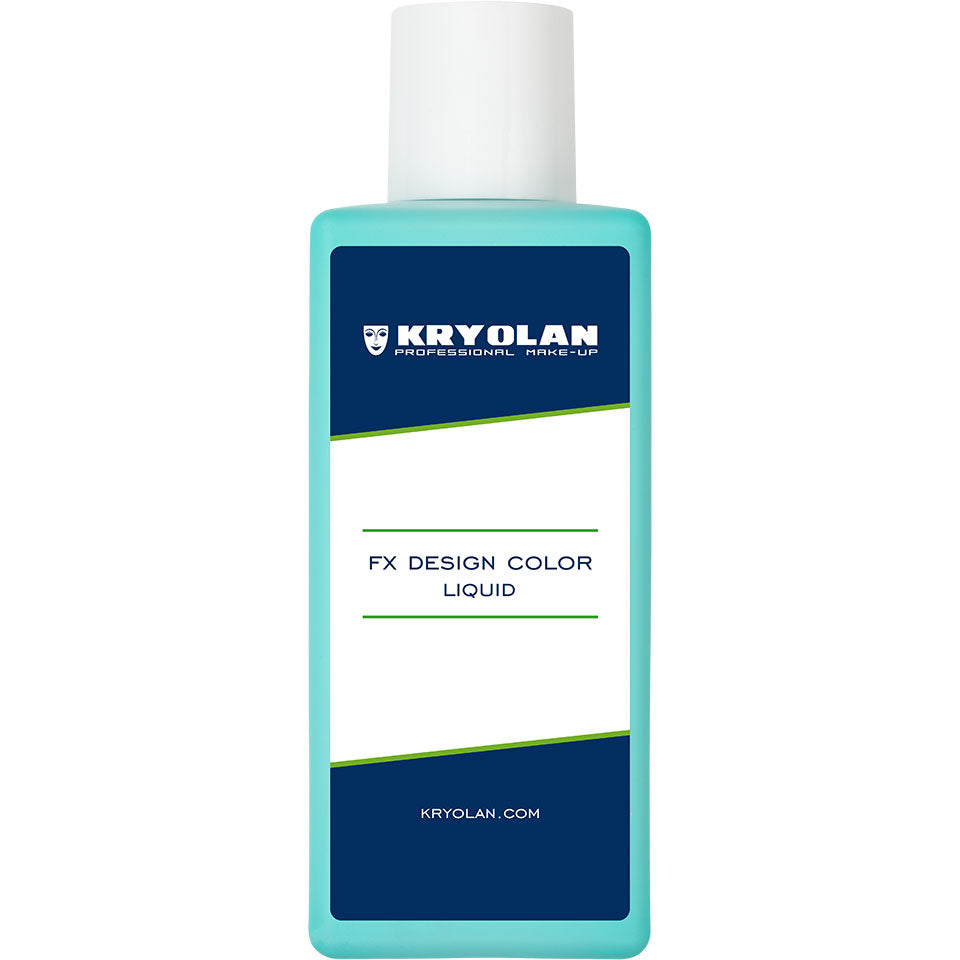 KRYOLAN FX Design Color Liquid lagoon – Profi SFX Flüssigfarbe, 200ml