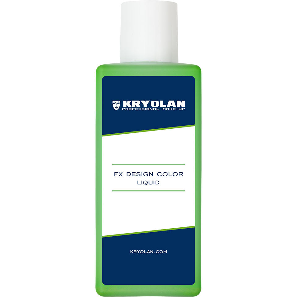 KRYOLAN FX Design Color Liquid lime – Profi SFX Flüssigfarbe, 200ml