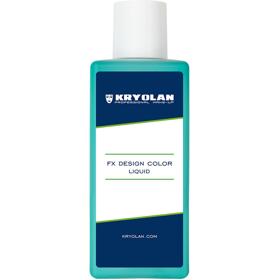 KRYOLAN FX Design Color Liquid ocean – Profi SFX Flüssigfarbe, 200ml
