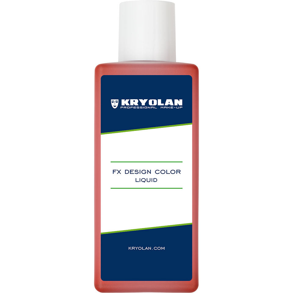 KRYOLAN FX Design Color Liquid pimento – Profi SFX Flüssigfarbe, 200ml