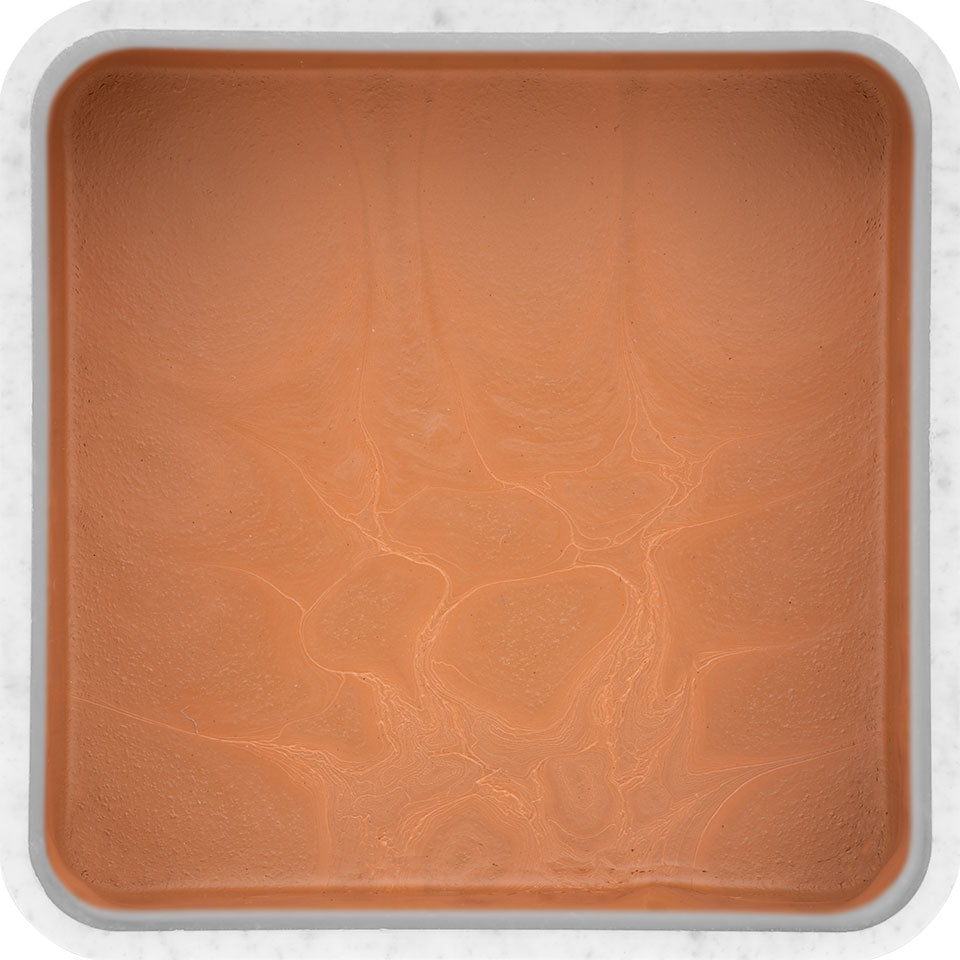 KRYOLAN FX Design Color Nachfüller quadratisch dark olive – hochpigmentierte, alkoholaktivierbare Farben, 3g