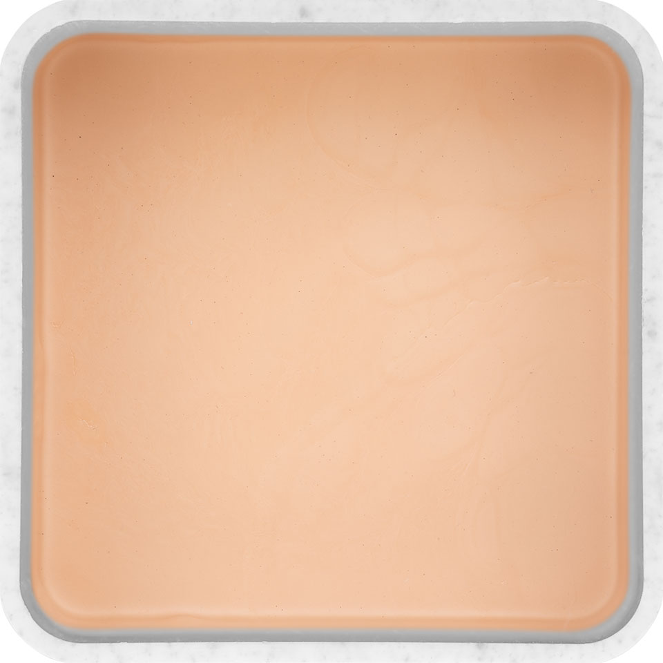 KRYOLAN FX Design Color Nachfüller quadratisch parchment – hochpigmentierte, alkoholaktivierbare Farben, 3g