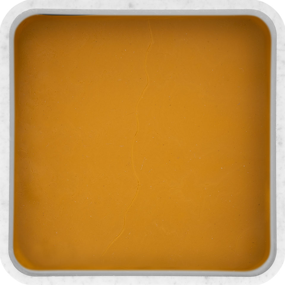 KRYOLAN FX Design Color Nachfüller quadratisch pus yellow wash – hochpigmentierte, alkoholaktivierbare Farben, 3g
