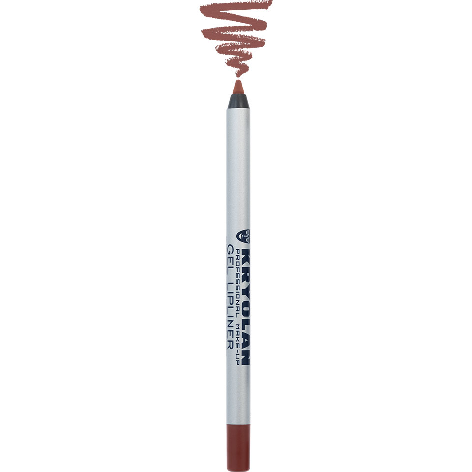 KRYOLAN Gel Lipliner earthy-crush – wisch- & wasserfester Liner mit mattem Finish, 1stk