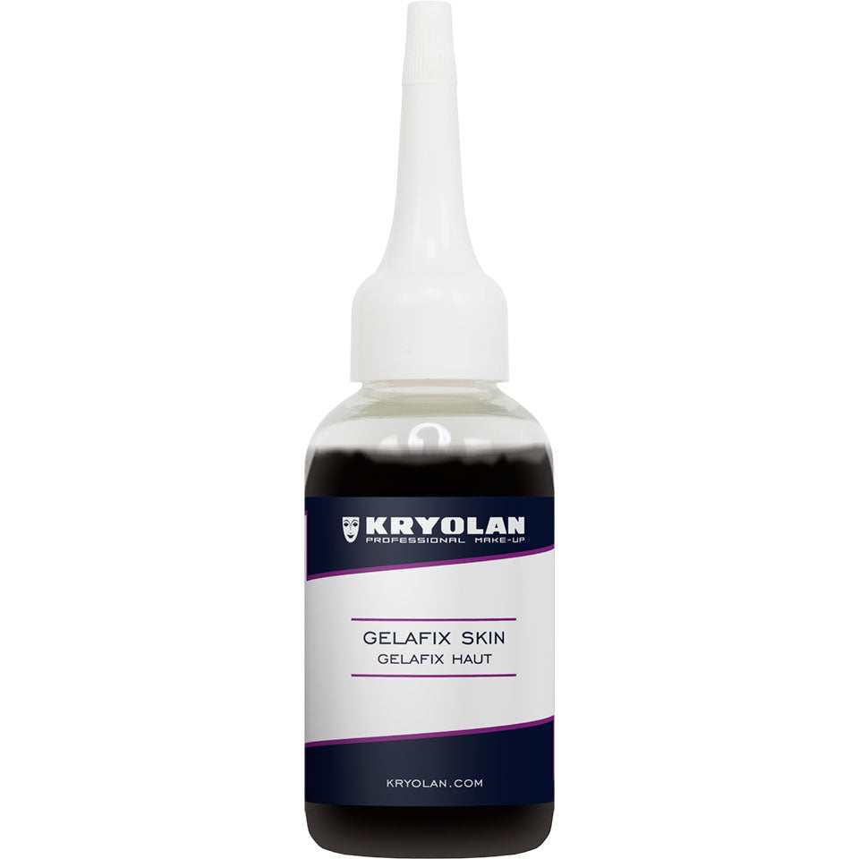 KRYOLAN Gelafix Haut black – Gelatine für SFX & Brandverletzungen, 60g, Flasche