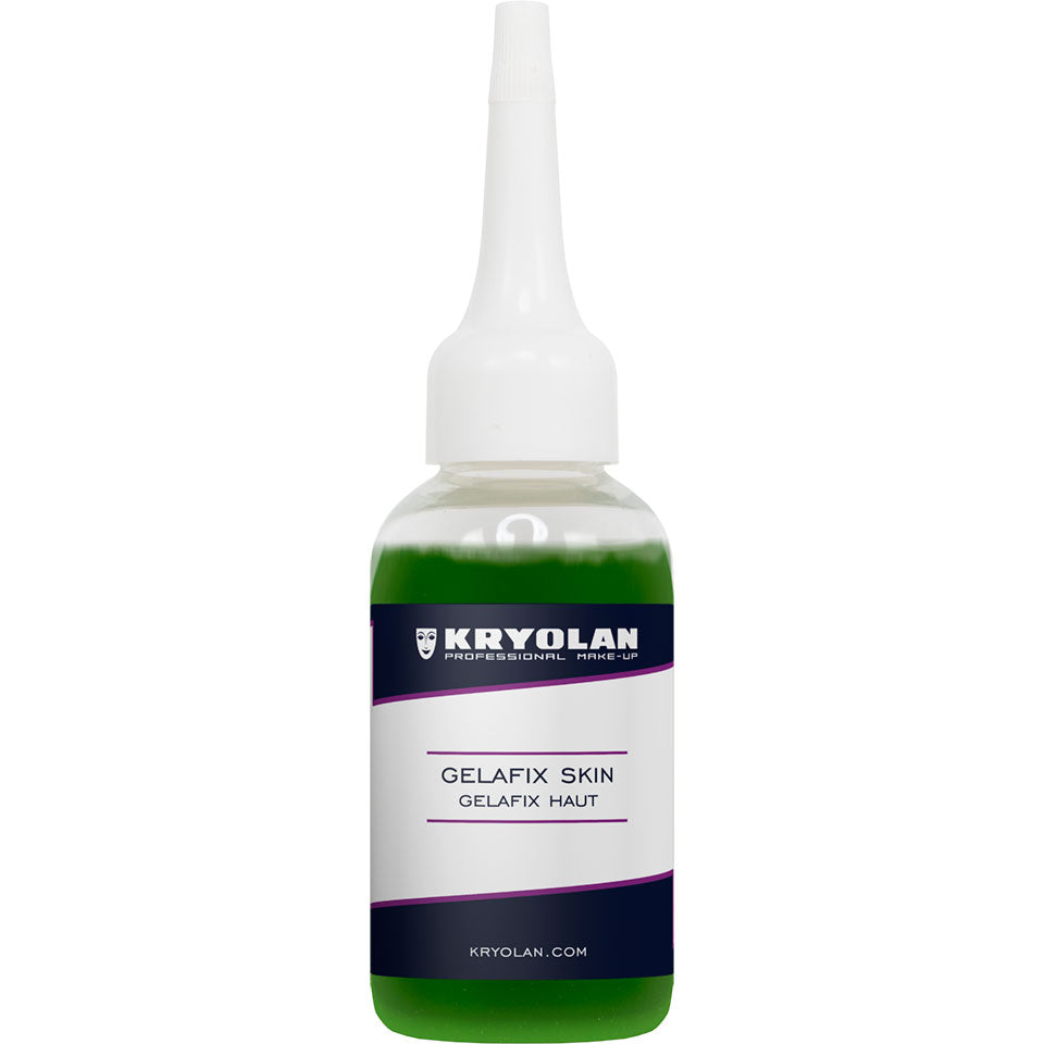 KRYOLAN Gelafix Haut green – Gelatine für SFX & Brandverletzungen, 60g, Flasche