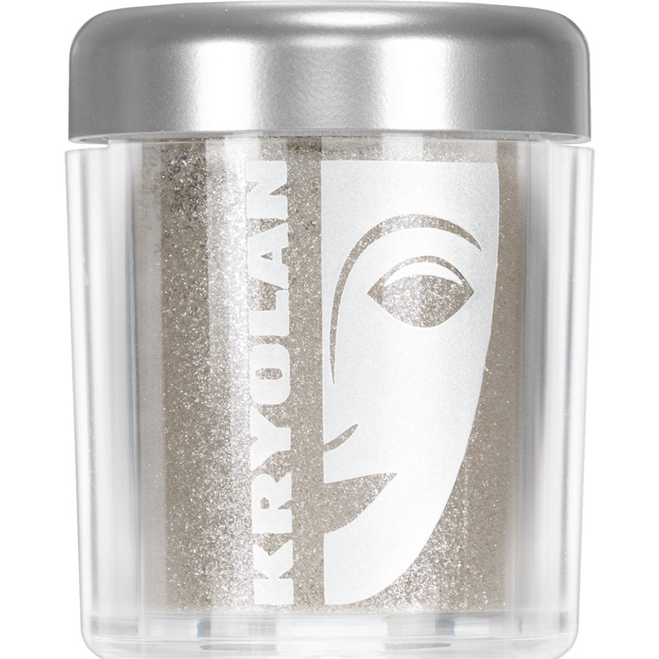 KRYOLAN HD Living Color silver – hochintensive Make-up Farbpigmente, 2g