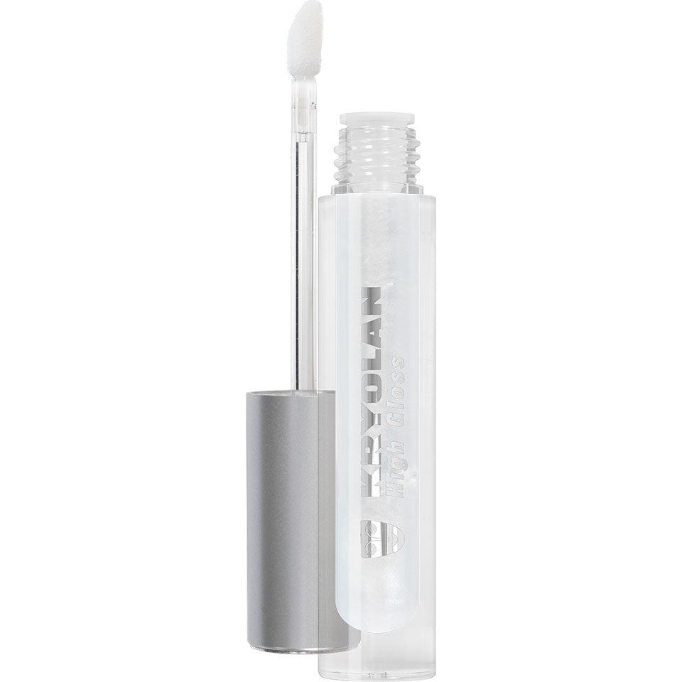 KRYOLAN High Gloss - super glaze, 4ml, Spender und Applikator offen