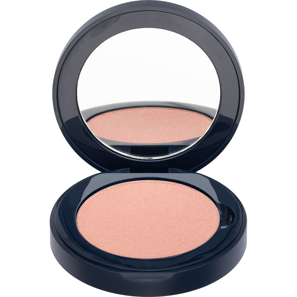 KRYOLAN High Glow rose sorbet – Highlighter-Puder, 4g, Siegeldosen offen 