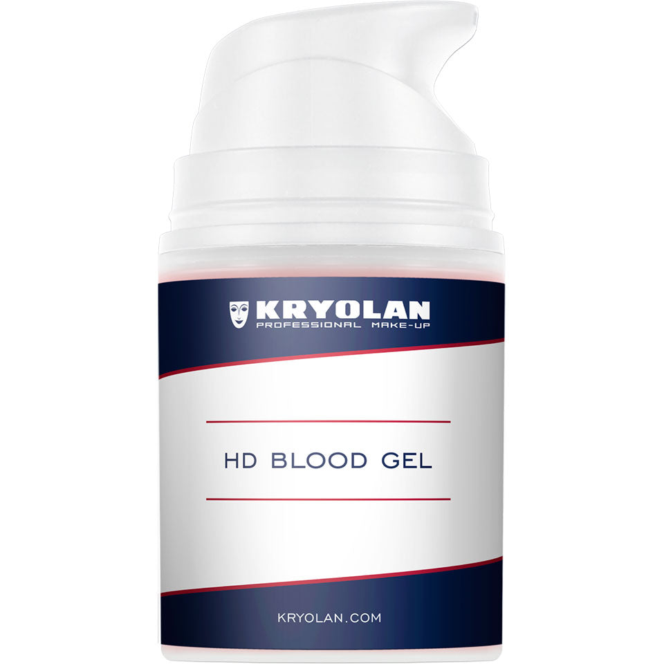 KRYOLAN Kryolan HD Blood Gel  – für realistische Wundeffekte, 50ml, Pumpspender