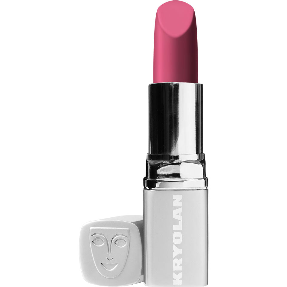 KRYOLAN Lippenstift classic LC075 – Matte Farbe & Pflege mit Vitamin E, 3,5g, offen