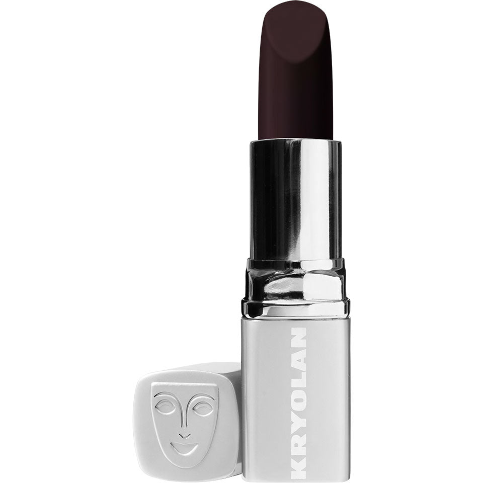 KRYOLAN Lippenstift classic LC084 – Matte Farbe & Pflege mit Vitamin E, 3,5g, offen