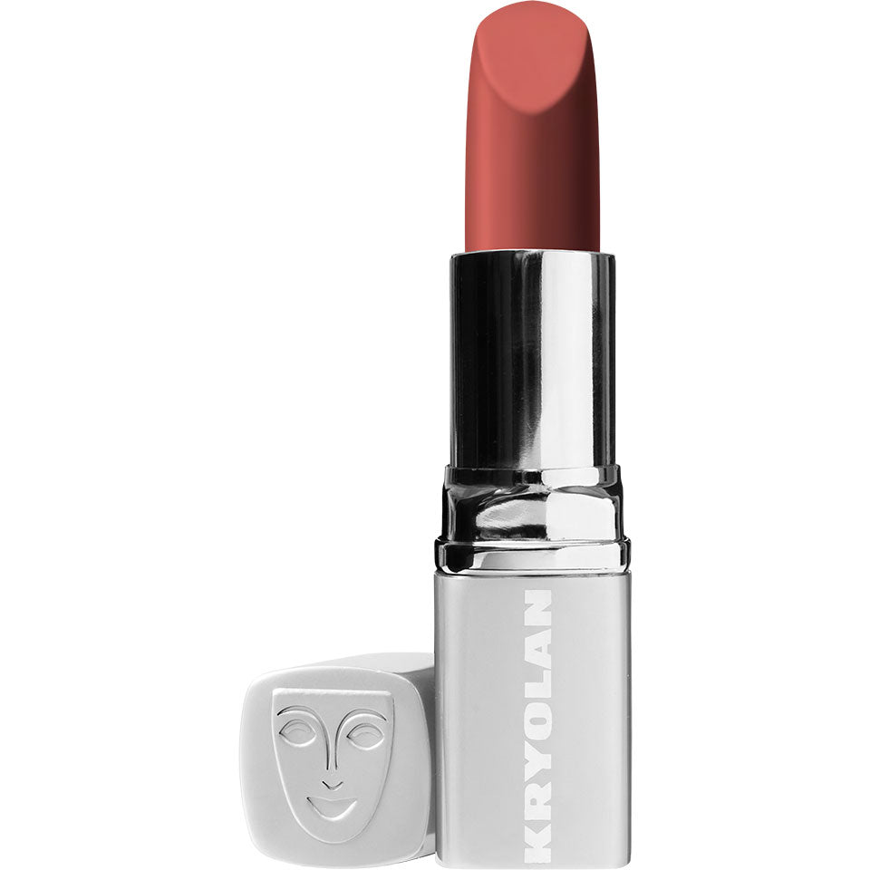KRYOLAN Lippenstift classic LC135 – Matte Farbe & Pflege mit Vitamin E, 3,5g, offen