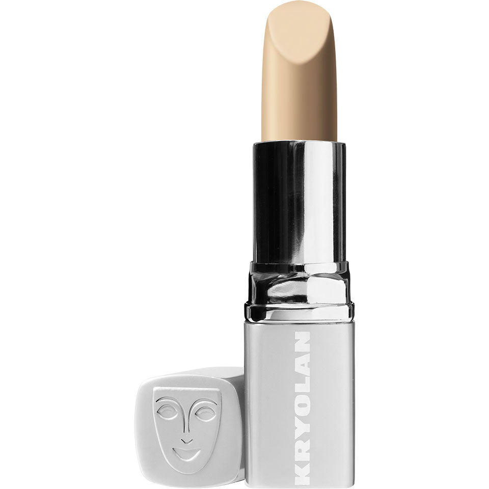 KRYOLAN Lippenstift classic LC298 – Matte Farbe & Pflege mit Vitamin E, 3,5g, offen