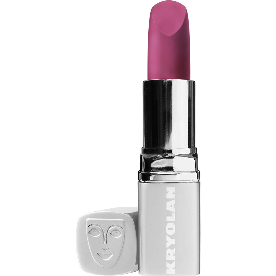 KRYOLAN Lippenstift Pearl - LCP 665 – glänzende Farbe & Pflege mit Vitamin E, 3,5g, offen