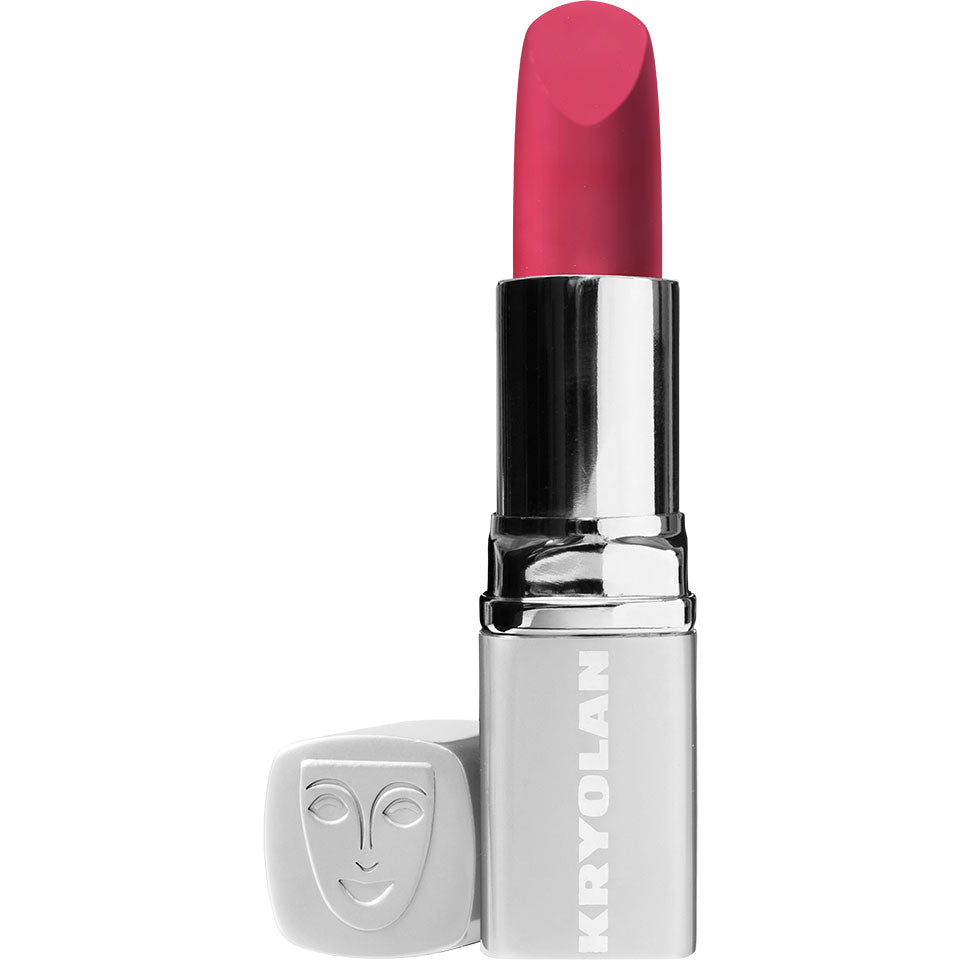 KRYOLAN Lippenstift Pearl - LCP 686 – glänzende Farbe & Pflege mit Vitamin E, 3,5g, offen