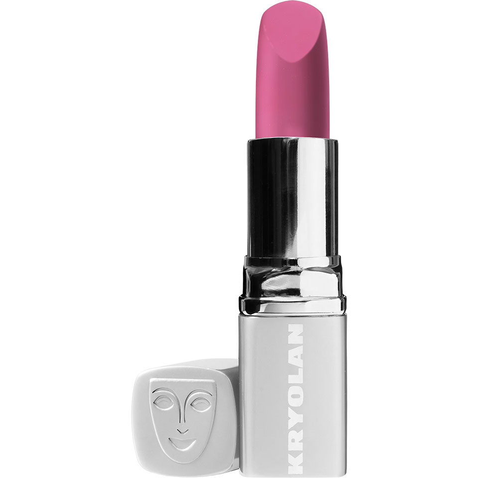 KRYOLAN Lippenstift Pearl - LCP 736 – glänzende Farbe & Pflege mit Vitamin E, 3,5g, offen
