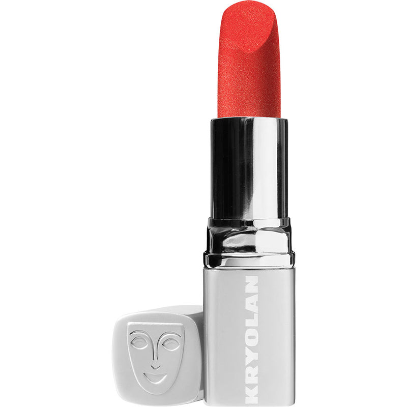 KRYOLAN Lippenstift Pearl - LCP 755 – glänzende Farbe & Pflege mit Vitamin E, 3,5g, offen