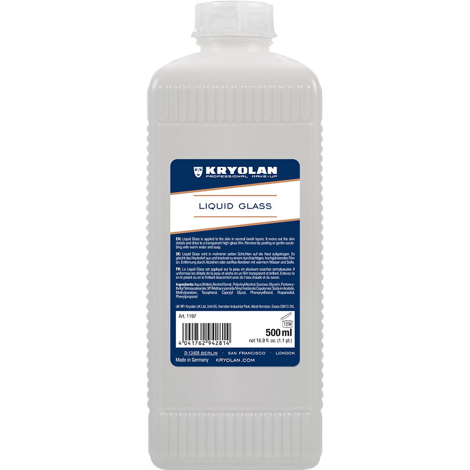 KRYOLAN Liquid Glass – für spiegelnde Hautlooks, 500ml