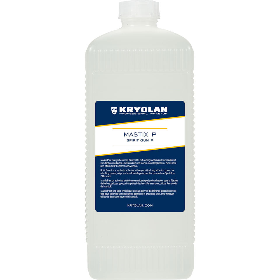KRYOLAN Mastix P – Profi-Klebemittel für Bärte & Perücken, 1000ml