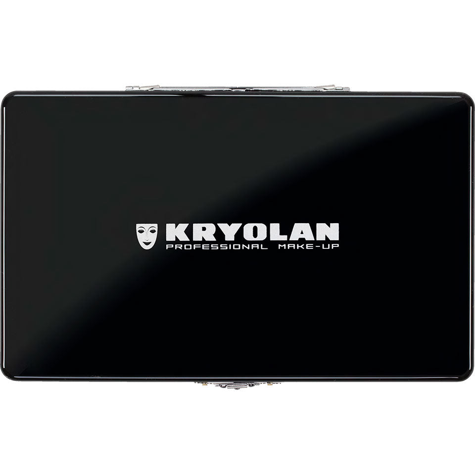 KRYOLAN Mixing Palette – Leerpalette mit 35 Mischfeldern, 1stück, geschlossen