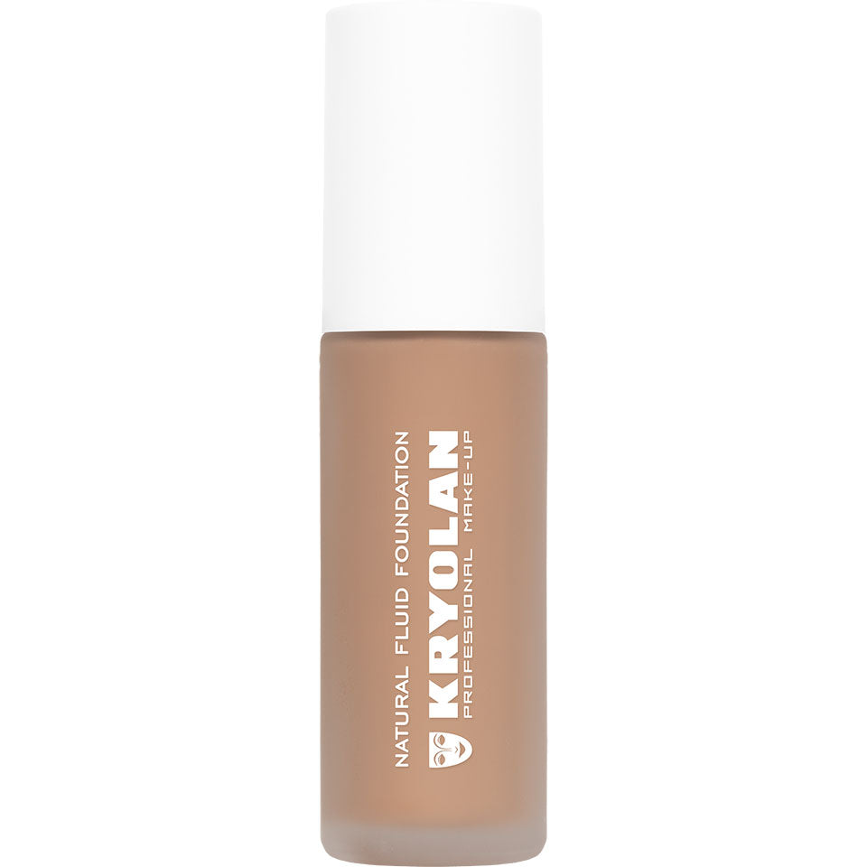 KRYOLAN Natural Fluid Foundation NN6 – Satin Finish Make-up, 30ml, Pumpspender