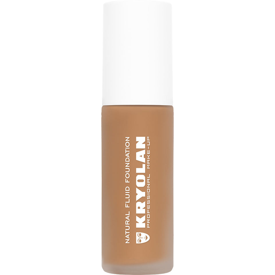 KRYOLAN Natural Fluid Foundation NO10 – Satin Finish Make-up, 30ml, Pumpspender