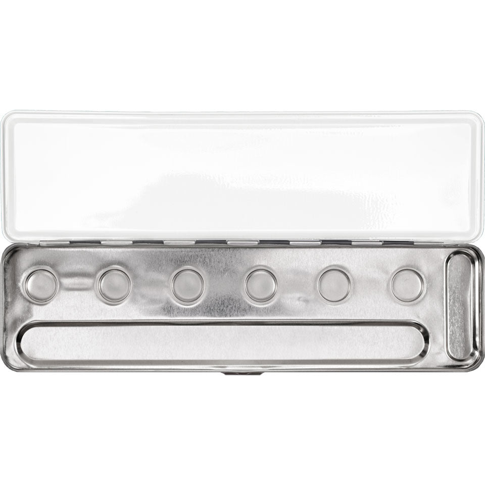 KRYOLAN Personal Selection Leerpalette – für 6 Farben, 1stk, offen