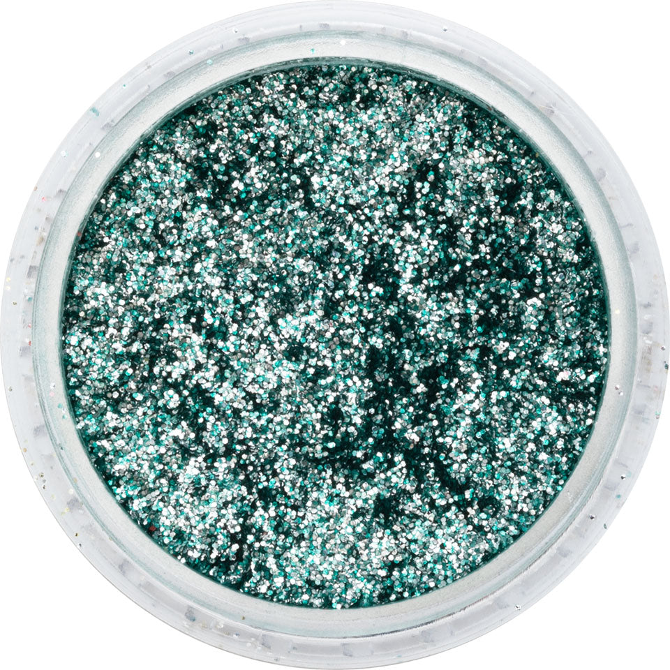 KRYOLAN PINTURA Natural Glitter 4 Farben-Set, 5g, Dose offen grün