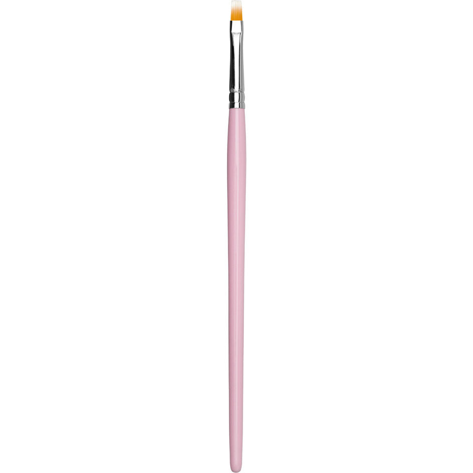 KRYOLAN PINTURA Pinsel - flach gebunden - rose – Kunsthaar, 1stück