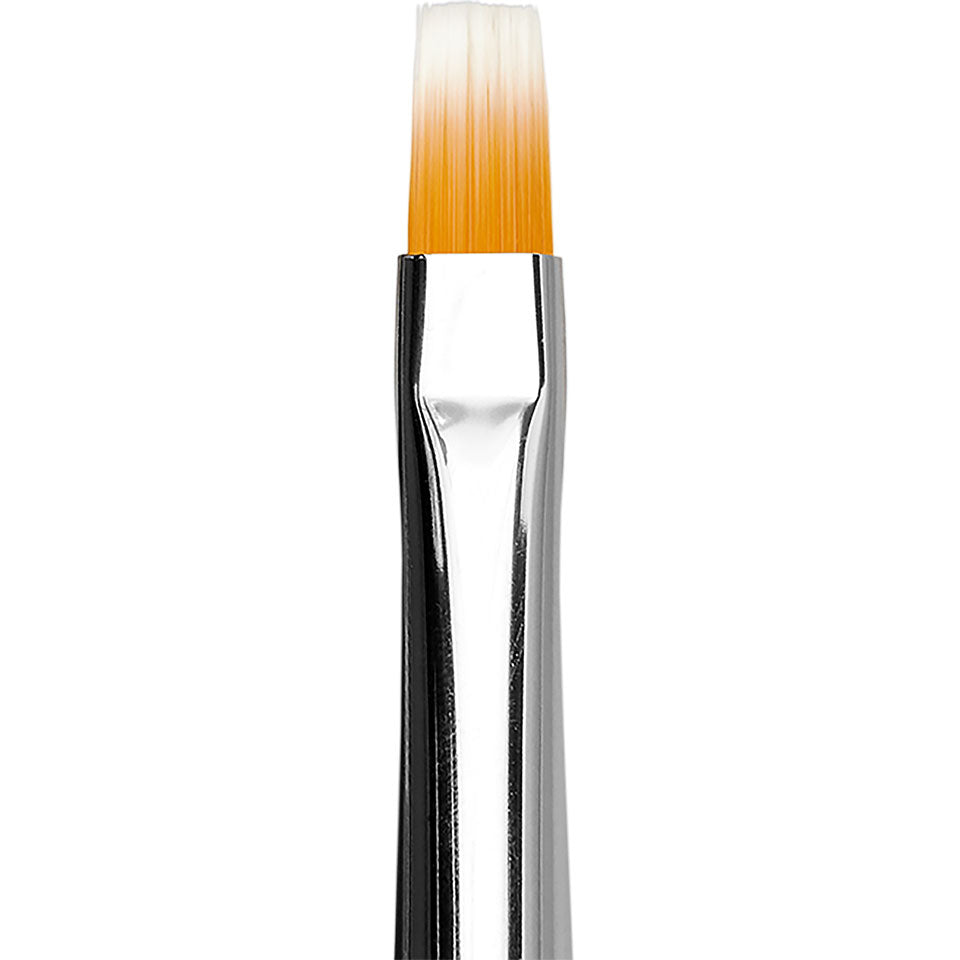 KRYOLAN PINTURA Pinsel-Set zur Gesichtsbemahlung – 5-teilig, 1stück, Detailansicht Pinsel rose