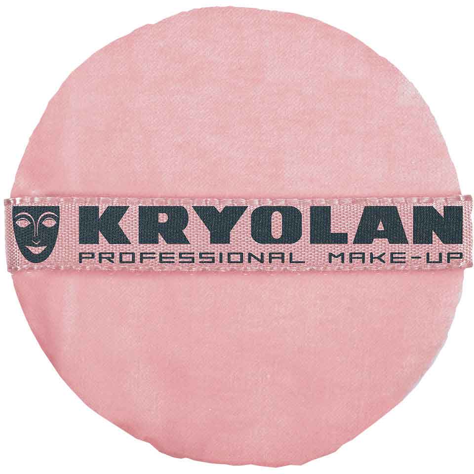KRYOLAN Premium Puderquaste Rosa, 8cm