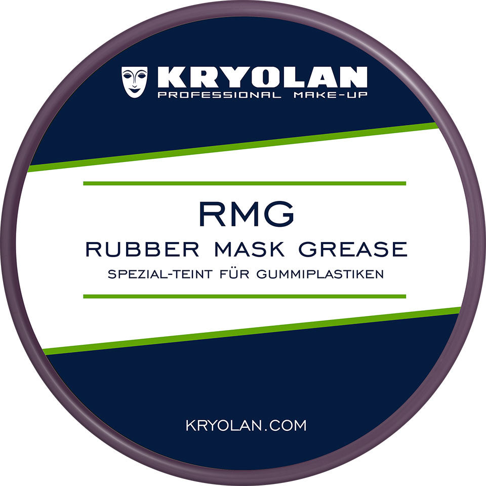 KRYOLAN RMG Rubber Mask Grease eggplant – Spezialteint für Gummiplastiken, 8ml