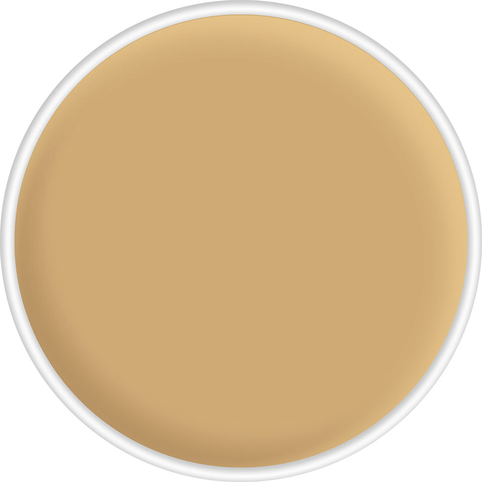 KRYOLAN RMG Rubber Mask Grease gold – Spezialteint für Gummiplastiken, 4ml