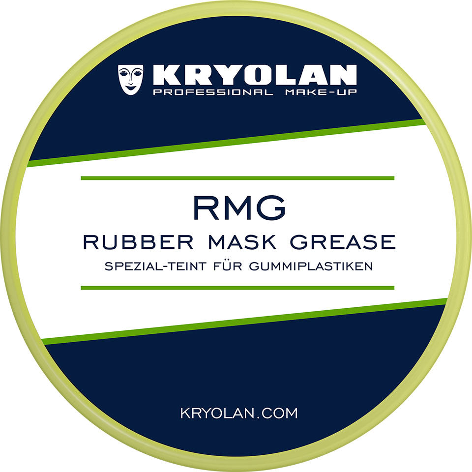 KRYOLAN RMG Rubber Mask Grease green33 – Spezialteint für Gummiplastiken, 8ml