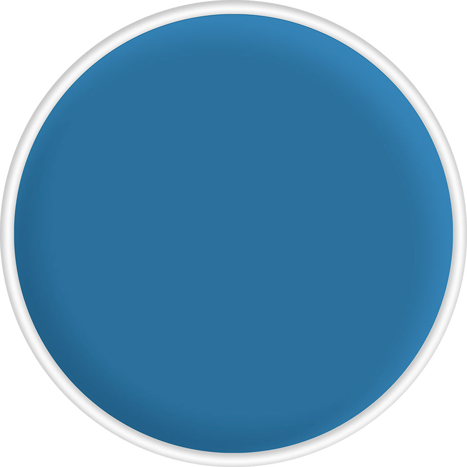 KRYOLAN RMG Rubber Mask Grease Refill blue 3 – Spezialteint für Gummiplastiken, 4ml