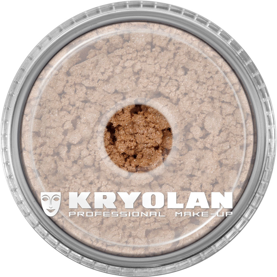 KRYOLAN Satin Powder – Hoch pigmentierter, loser Schimmerpuder, 3g, Dose Farbe SP474