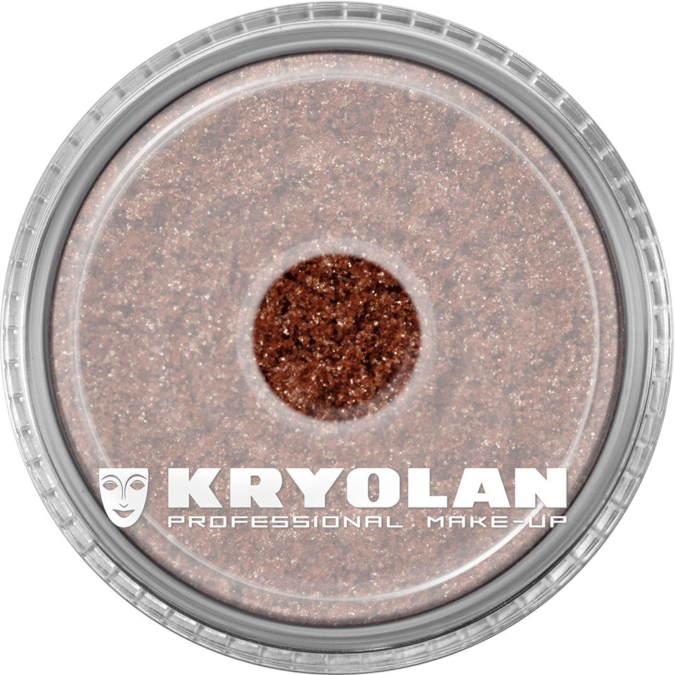 KRYOLAN Satin Powder SP 254 – Schimmerpuder für Augen & Körper, 3g, Dose geschlossen