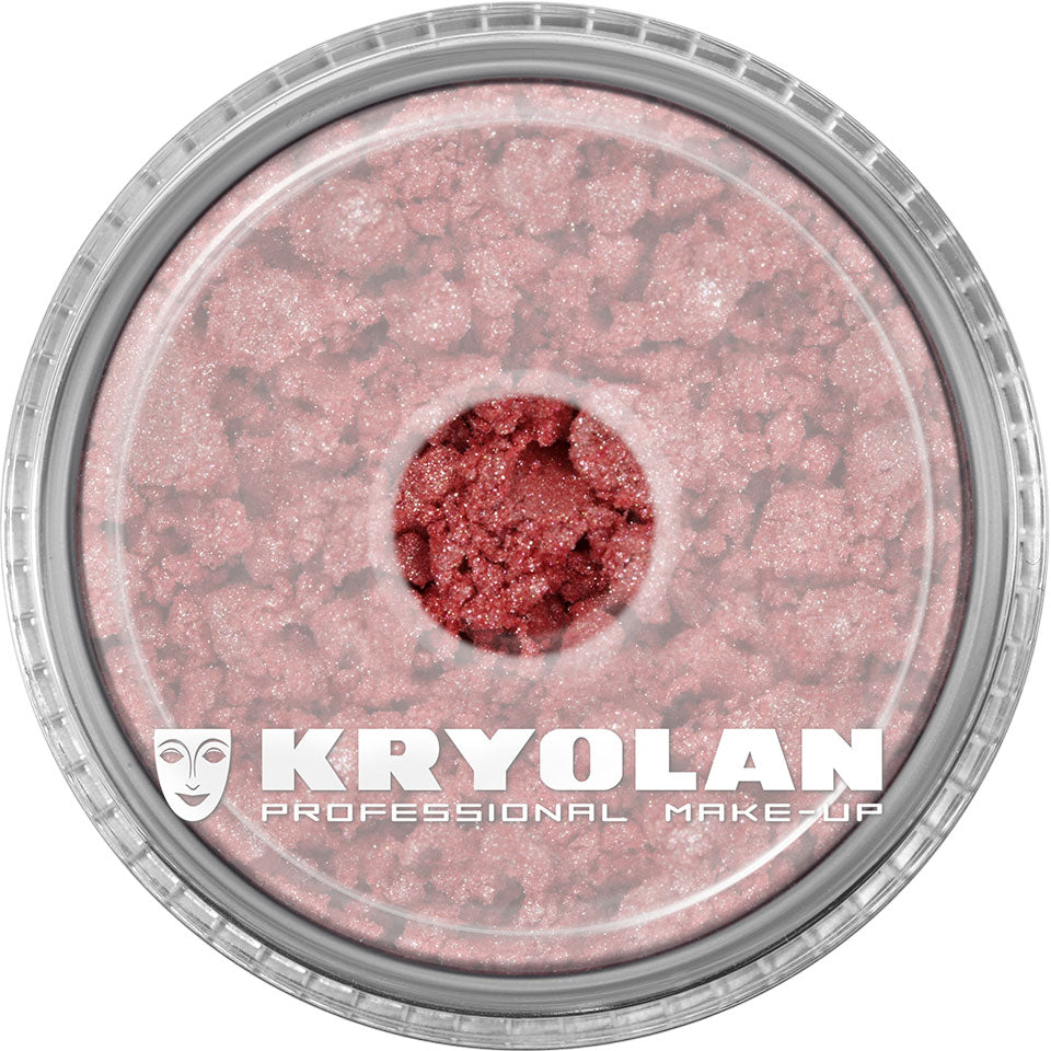 KRYOLAN Satin Powder SP 521 – Schimmerpuder für Augen & Körper, 3g, Dose geschlossen