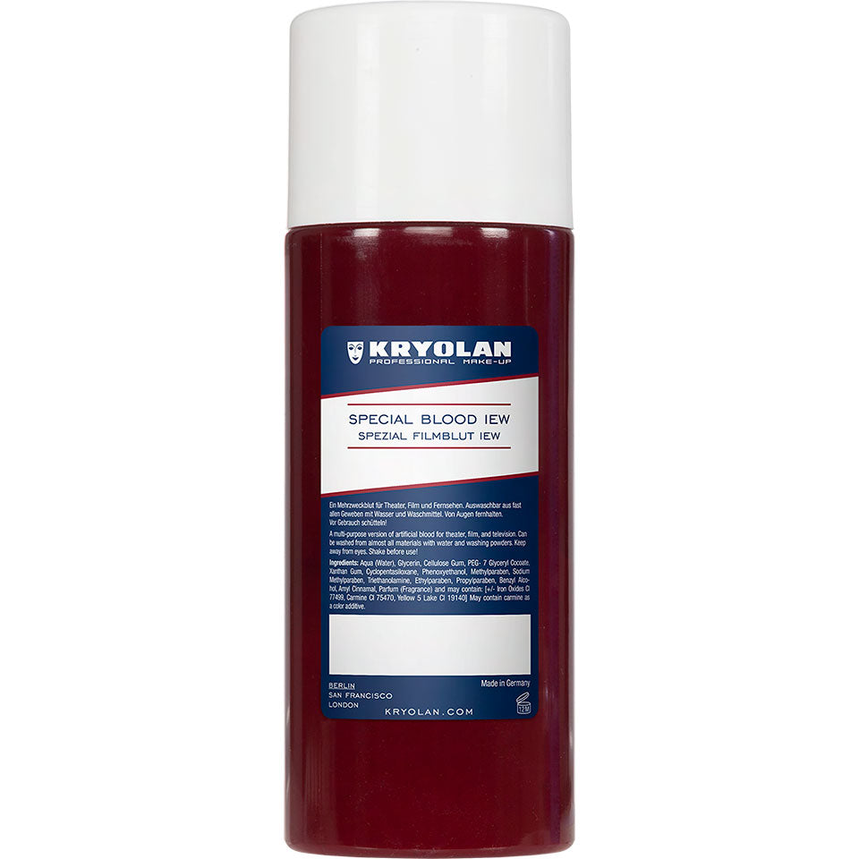 KRYOLAN Spezial Filmblut IEW light – für realistische Bluteffekte, 250ml