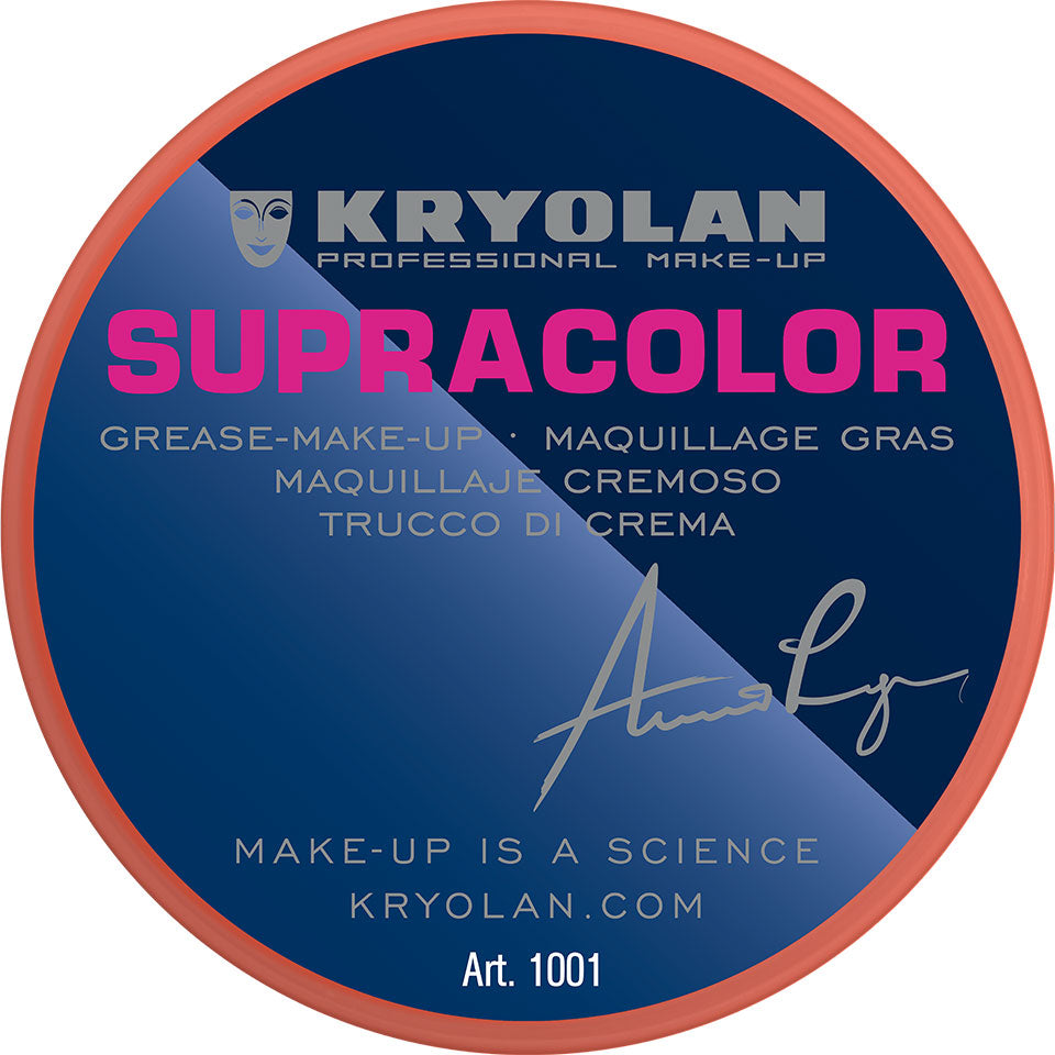 KRYOLAN Supracolor 012 – Hochpigmentierte Cremefarben, 8ml, Dose geschlossen