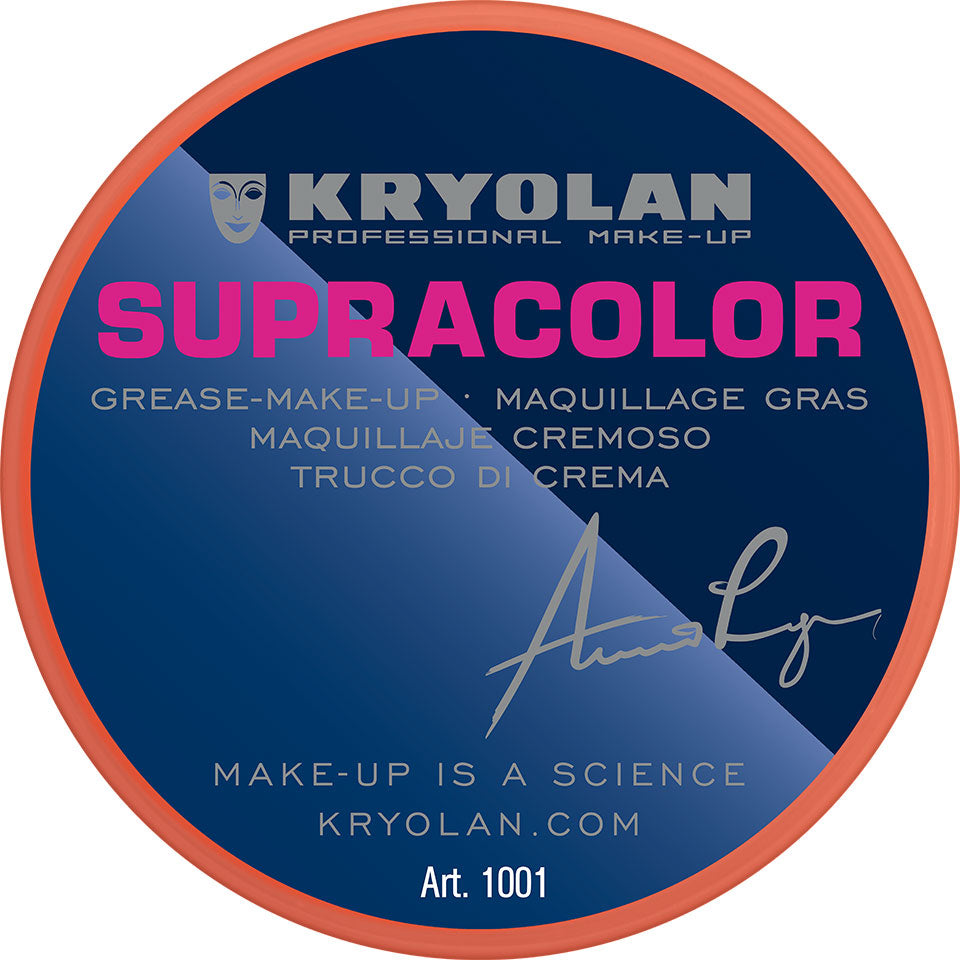 KRYOLAN Supracolor 032 – Hochpigmentierte Cremefarben, 8ml, Dose geschlossen